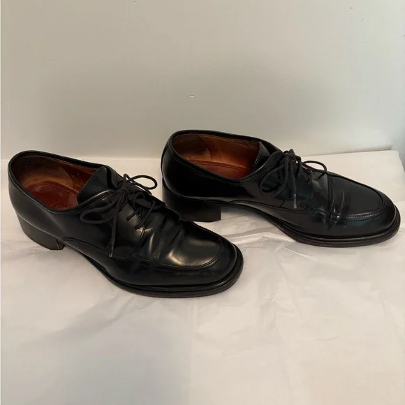 Coach Black Leather Women's Lyla Loafers oxfords - Picture 4 of 12